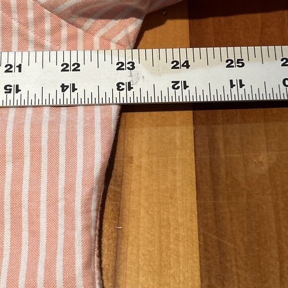 Ralph Lauren Custom Fit Button Down Shirt. Large. Long Sleeve. Stripes. Logo - Picture 7 of 11